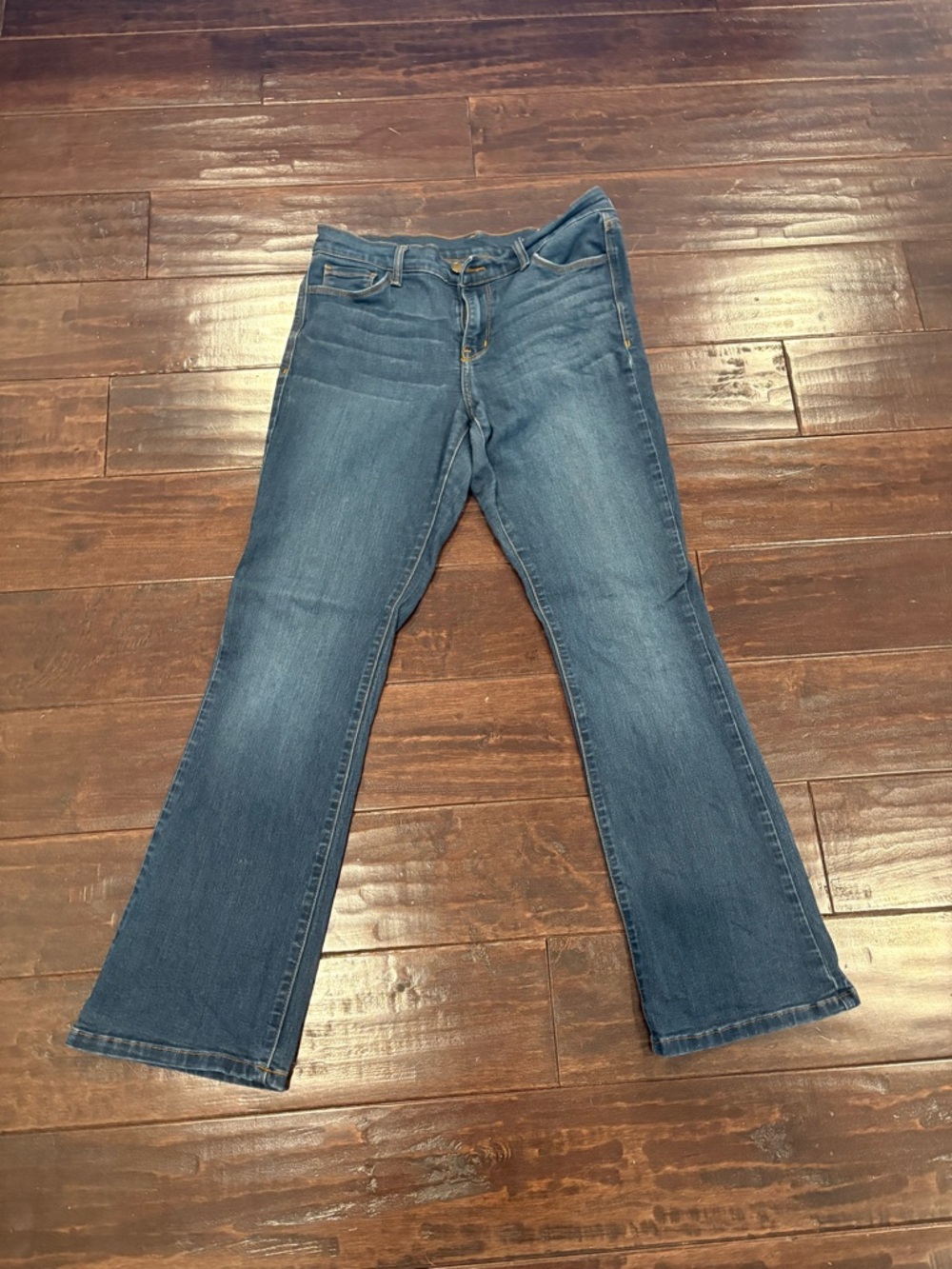 Cosmic Blue Love Classic Blue Women's Bootcut Jeans - Medium Wash